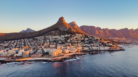Lion's Head & Sea Point — aerial print of Cape Town by Fun Life Media