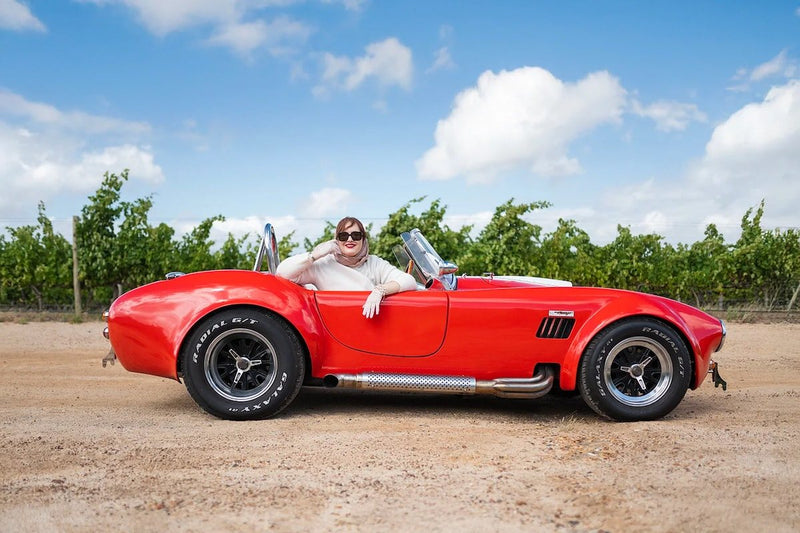 Cobra in the vines — Automotive & travel photography by Fun Life Media, Cape Town